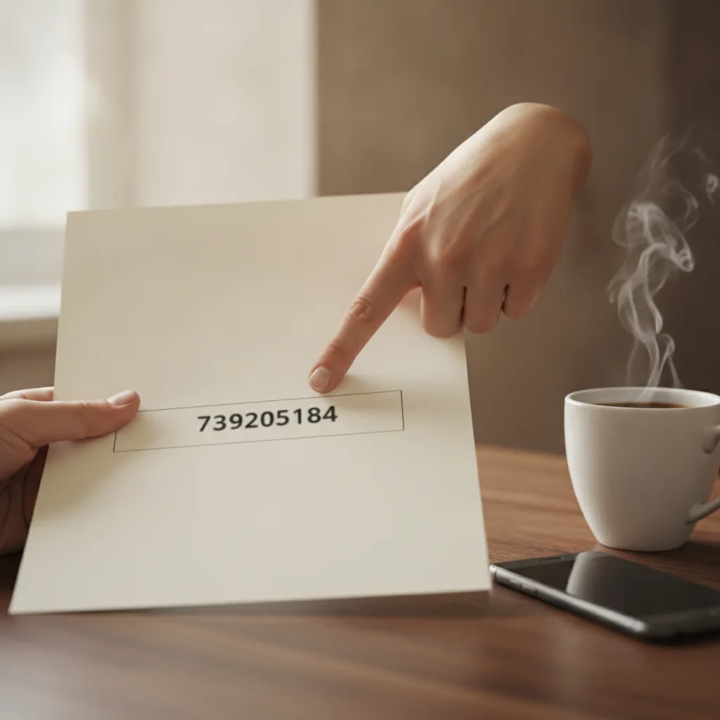 agence ménage déclarée numéro SAP